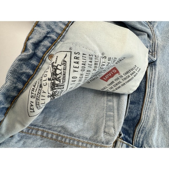 VTG Levi's 512 Jeans Womens 13 Short 28x28 Blue Tapered Leg High Rise Denim 90s - Picture 8 of 15